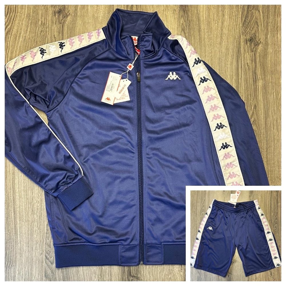 Kappa 222 Banda dullo set track jacket and shorts